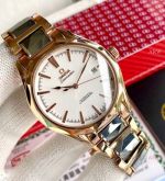 Swiss Quality Omega Seamaster Rose Gold Watch Men Size-Best Replica Omega Watches